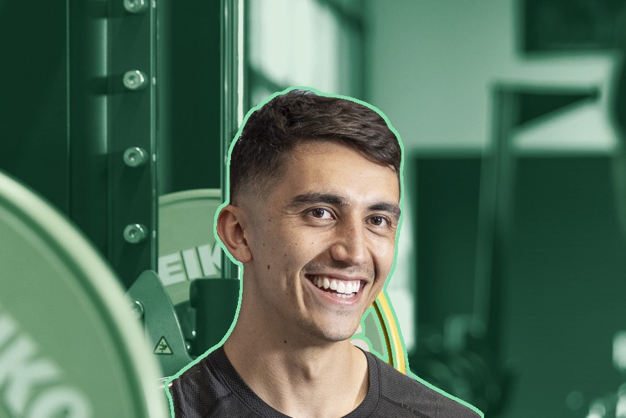 Dr Charlie Davids competing in HYROX